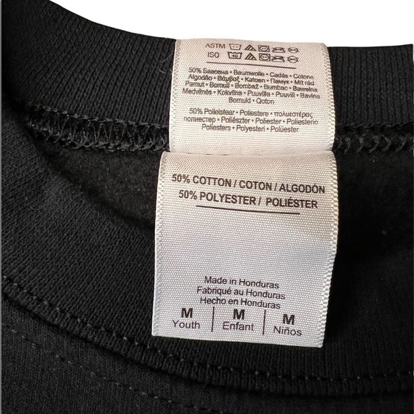 GROGGY DOG UNISEX BLACK SWEATSHIRT SIZE YOUTH MEDIUM - Picture 4 of 6